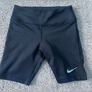 Nike DryFit spandex/bike short. Black. Size XS. excellent preowned condition